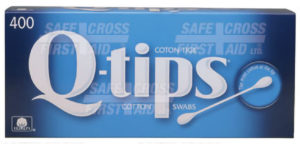 Q-TIPS DOUBLE ENDED COTTON TIPPED SWABS - 400/box - S4728